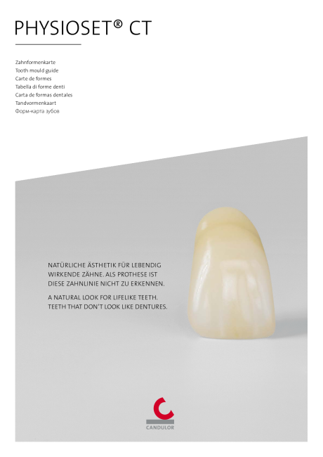 CT Porcelain (Tooth mold guide)