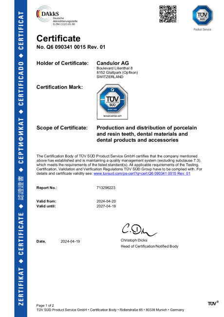 ISO 13485-2016 Certificate